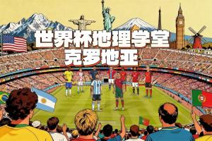 世界杯地理学堂：名字带奇的克罗地亚，主场球衣真的来自象棋？配图
