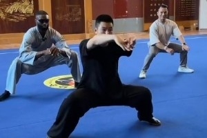 效仿文班亚马？杰伦·布朗在少林寺参观和习武配图