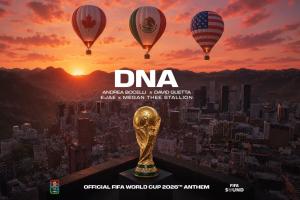 世界杯官方主题曲《DNA》发布!传奇男高音安德烈·波切利领衔演唱配图