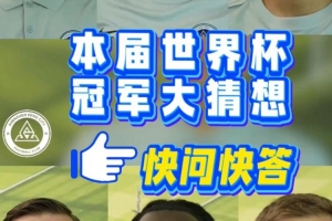 深圳新鹏城球员快问快答——本届世界杯冠军大猜想配图
