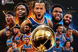 NBA官方：祝贺尼克斯夺得队史第三冠 时隔53年再夺总冠军配图
