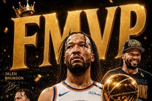 丰收赛季！布伦森单季拿下3个MVP：NBA杯MVP 东决MVP 总决赛MVP配图