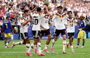 5-1领先库拉索！德国队成为本届世界杯首支打进5球的球队配图