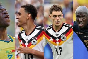 世界杯18位亿元先生4人已亮相：维尼修斯穆西亚拉破门 维尔茨助攻配图