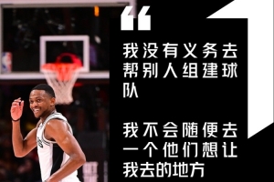 福克斯曾谈加盟马刺：我没义务帮别人组队 想去哪就去哪配图
