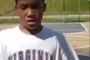 天道酬勤💪！少年布伦森与父亲一同训练：软弱的人才会喊累！配图
