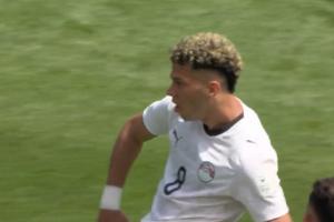 埃及1-0领先比利时！萨拉赫助攻阿舒尔远射破门 库尔图瓦鞭长莫及配图
