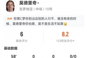 英雄迟暮！魔笛本场0射+0关键传球 传球成功率100% 仅获评6分配图