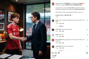 HWG确认！罗马诺：穆尼奥斯将加盟利物浦，激活4000万欧解约金！配图