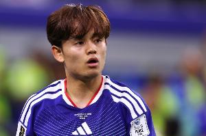 日媒：久保建英左膝受伤，确定无缘日本队的世界杯第二场小组赛配图